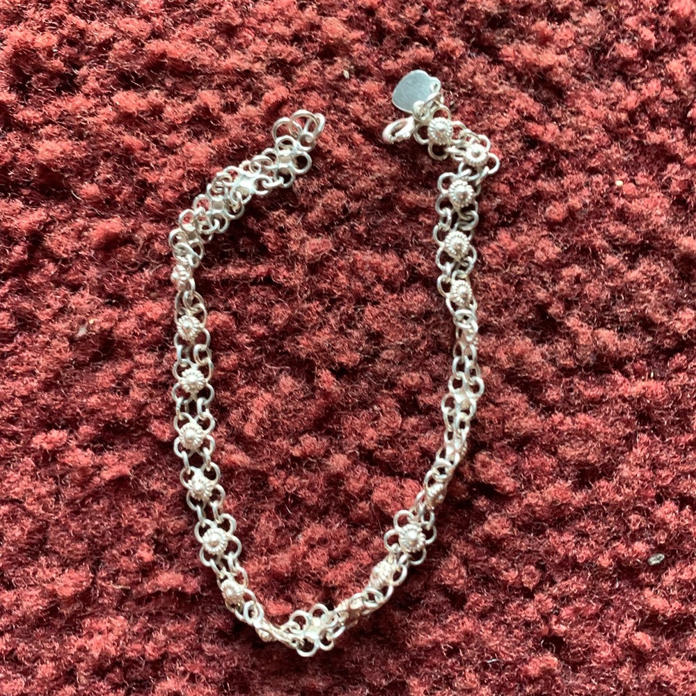 Silver bracelet